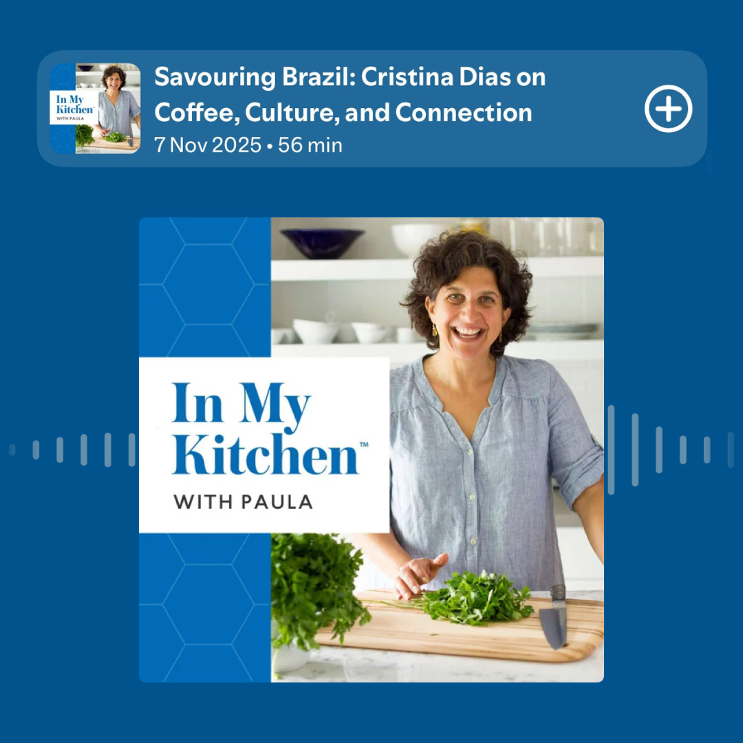 A Century-Old Coffee Story: Cristina on the “In My Kitchen” Podcast