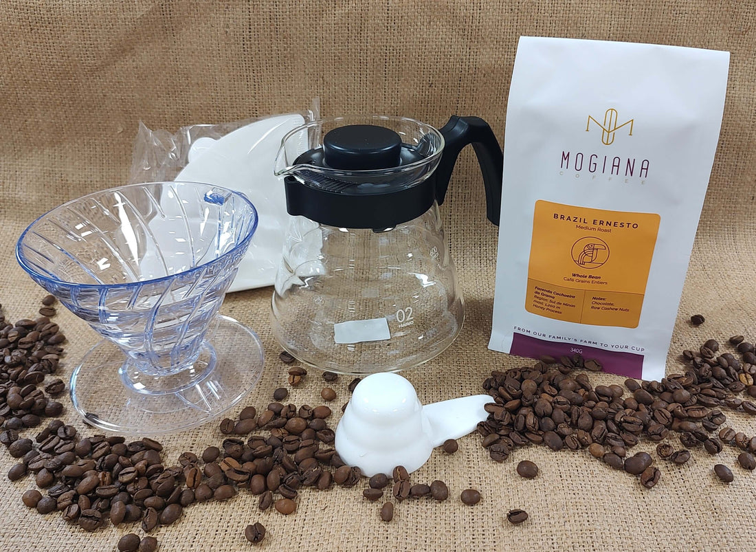 Hario Pour Over Set & Coffee Gift